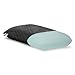 Z Travel Gel Dough Memory Foam Pillow with Removable 100% Rayon from Bamboo Velour Cover - 5-Year Warranty