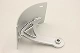 HTT Motorcycle Silver Polished Vertical Curved Mount License Plate Bracket Tag Holder For 2006-2013 Suzuki Boulevard M109R