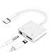 iNassen Compatible Earphone Adapter Headphone