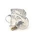 FYJENNICC HT-V3 Chastity Cage | Lightweight Cock Cage | Resin Chastity Devices | Male Chastity Cage | Adult Sex Toy for Men | MagicLockers | 4 Sizes Rings Included | Transparent (Nub)