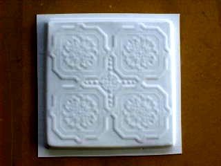 Make Your Own 12x12 Victorian Pattern Tile With Mold #1112 - Thumbnail 3