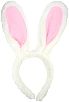 Easter Bunny - Adjustable Ear - Wire inserted - Holiday Headband for Girls & Toddler