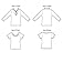 Kwik Sew K3915 Ruched Neck Tops Sewing Pattern, Size XS-S-M-L-XL