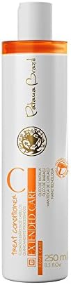 Brazilian Hair Care | Treat Conditioner Extended Care by Pataua Brazil with Patauá oil, Babaçu oil, Cupuaçú butter and Nanotechnology