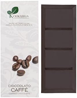 Chocolate of Modica whit coffee, 100 g, Italian chocolate