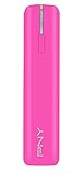 PNY T2200 Power Pack Universal Portable Rechargeable Battery Charger Pink (P-B-2200-1-P01-RB)