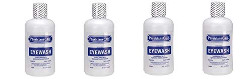 PhysiciansCare 24-201 Eye Wash Solution, 32 Ounce Bottle (4-(Pack))