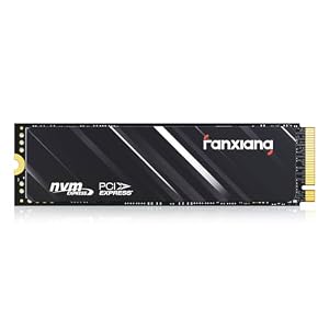 Fanxiang SSD 500GB M.2 Type2280 【PS5動作確認済み】 PCIe Gen 4.0×4 NVMe 1.4 最大読込4,800MB/s 3D NAND