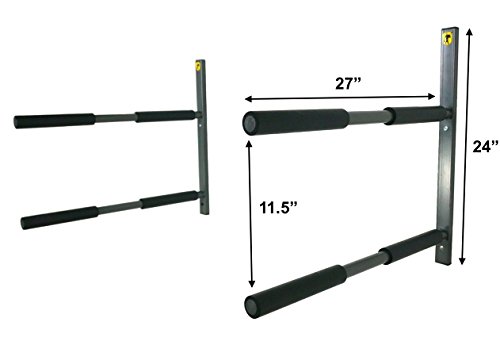 Double SUP Wall Rack | 2 Paddle Board Storage Mount | StoreYourBoard