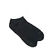 12-Pairs AND1 Men's No Show Performance Socks, Black (Lightweight)