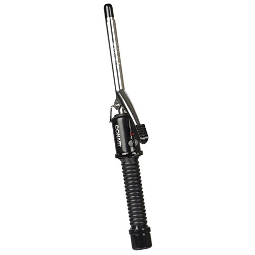 Conair CD80NC Instant Heat 1/2-Inch Curling Iron, 1/2-inch barrel produces curls – for short to medium hair,30-second instant heat up, Dual voltage, Multi-layer technology barrel, Hair curler,