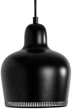 DecoMust BLACK A330S GOLDEN BELL PENDANT LAMP SCANDINAVIAN DANISH MIDCENTURY