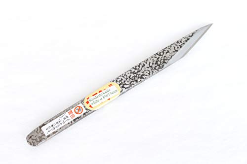 Kiridashi Knife Japanese Kogatana Woodworking Fujiwara Yasuki White 2 Steel Blade Width 15mm - Thumbnail 7