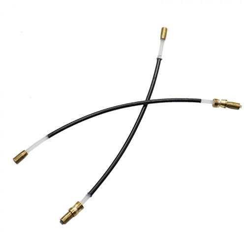 image for Buorsa Set of 5 pcs Nylon Fiddle/Violin Tailpiece Gut Cord with Brass 