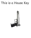 45mm Gun Schlage SC1 House Key