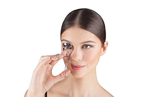 Tweezerman Classic Eyelash Curler with Refill Pads - Makeup Eyelash Tool for All Eye Shapes