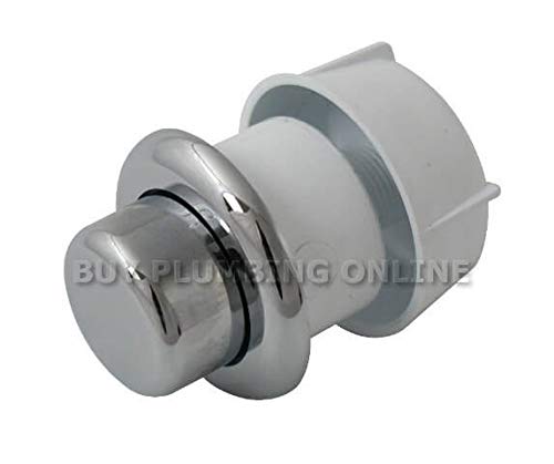 Thomas Dudley CP Royal Palm Push Single Flush Button 324379