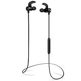 CENYEE Bluetooth Headphones, Wireless Headphones Bluetooth 4.1 with Mic Sport Stereo Headset, Noise Cancelling Earbuds, IPX5 Sweatproof Earphones
