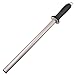 Wiitek 12inch Diamond Houselold Sharpening Rod, Professional Kitchen Knife Sharpener Steel, Premium Knife Blades Honer, Ideal for Master Chef, Home Cooking and Hunting, 600# Grit, Oval