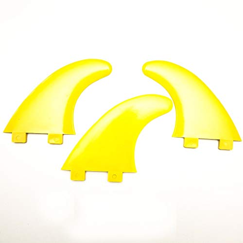 Gold Happy Surfboard Fins FCS Fins Surf Fins Surfing FCS G5 (3 pcs) - Thumbnail 2