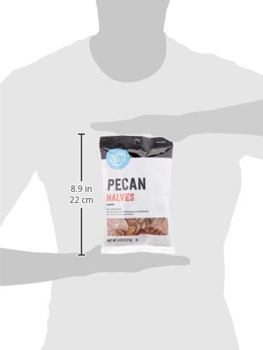 AMAZON GROCERY, PECAN HALVES, 8 OZ (PREVIOUSLY HAPPY BELLY, PACKAGING MAY VARY)
