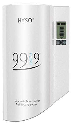 Hyso 99point9 Automatic Door Handle Disinfecting System (White)