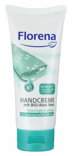 Florena Hand Cream with Organic Aloe Vera 100ml - Want It All