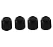 Anbee 4pcs Motor Protector Cap Cover for DJI Phantom 3, Phantom 4 All Series, Black