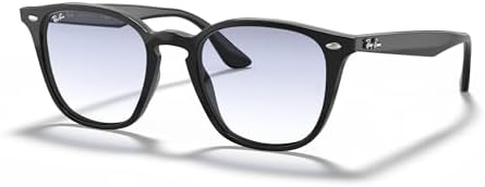 Amazon.com: Ray-Ban RB4401D Sunglasses, Black/Clear Gradient Light
