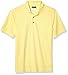 PGA TOUR Men's Short Sleeve Airflux Solid Polo Shirt