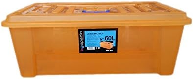 BG Spazio - Caja de ordenación Larga 60 litros: Amazon.es: Hogar