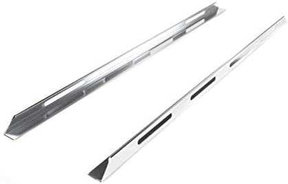 Perrycraft Perrycraft69A 69" Bright Dipped Anodized Aluminum Low Profile Slotted Truck Bed Rail