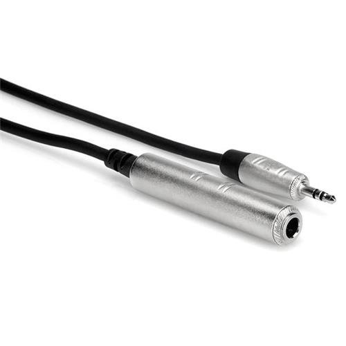 Hosa HXSM-005 Headphone Adapter Cable 1/4 TRS to 1/8 TRS 5 ft