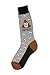 Foot Traffic, Men's Wacky Novelty Socks, Poop Happens (Shoe Sizes 7-12)
