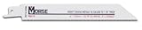 M.K. Morse RB618T50 6-by-3/4-by-0.035-Inch 18 TPI Bi-metal Reciprocating Saw Blade, 50-Pack