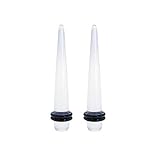 Clear Tapers / Stretchers / Expanders Acrylic Material (1 Pair)