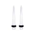Clear Tapers / Stretchers / Expanders Acrylic Material (1 Pair)