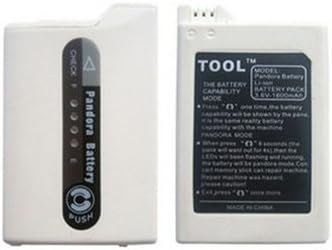 Amazon Psp1000対応 パンドラバッテリー 2in1 ホワイト 厚型 1058 1 Three Beans Psp 乾電池