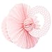 Blue Panda Honeycomb Pacifier Centerpiece Baby Girl Shower Party Decor (6 Pack)