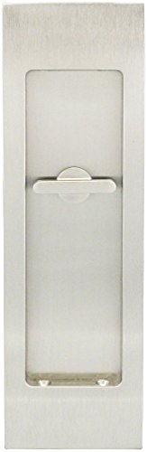 INOX FH2782-15 PD Series Pocket Linear Flush Pull with Tt08 Thumb Turn, Satin Nickel