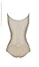 Salome 0420 Fajas Colombianas Reductoras y Moldeadoras Bra Girdle with Zipper for Women Beige L