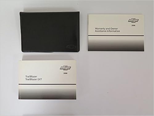 2006 CHEVY TRAILBLAZER OWNERS MANUAL PDF