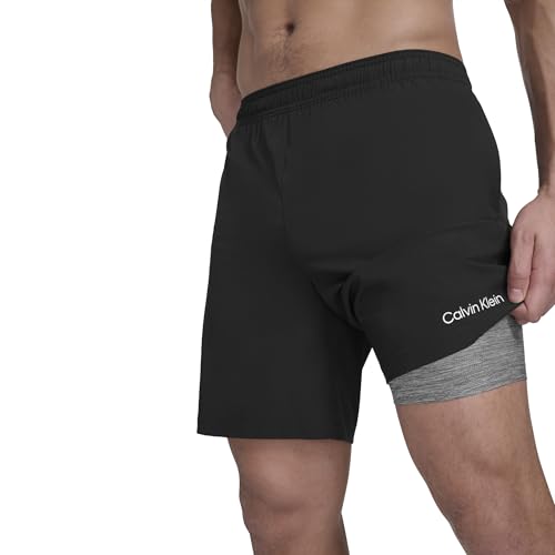 Calvin Klein Men's Volley Quick Dry Stretch Swim Trunk