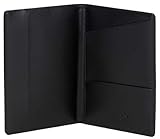 MONTBLANC Men's Meisterstück Passport Holder Universal, Black, 3.9