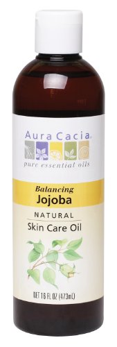Aura Cacia Natural Skin Care Oil, Balancing Jojoba, 16 Fluid Ounce