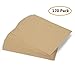 Brown Kraft Paper, 170 Pcs Kraft Paper Sheets (120GSM), Letter Sized Light Brown Stationery Paper for Art, Crafts and Office Use, Wedding Invitations Scrapbook Crafts Drawing Printing