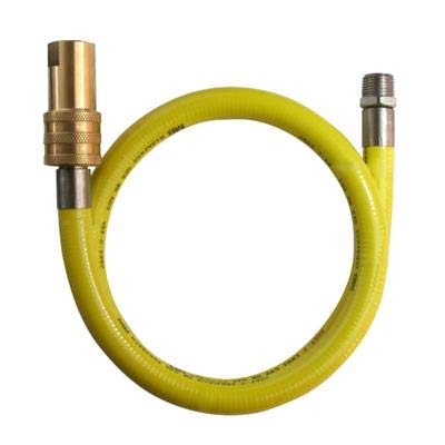 1/2" SALVUS CATERHOSE Commercial Yellow Gas Catering Pipe Hose 1.5M Long 1500mm