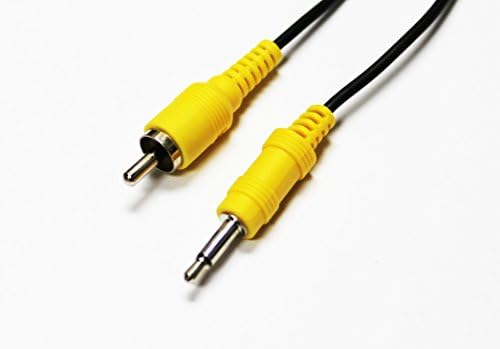 Ultra Cable 50" 3.5mm (M) to RCA Composite (M) Video Cable (Black) - 2 pack