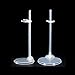 Dengguoli 12 Pcs Mixed Doll Stand Display Holder for Mini Dolls (Transparent)