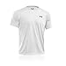 Under Armour Men's Tech Short Sleeve T-Shirt, White /Black, Medium